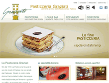 Tablet Screenshot of graziati.com